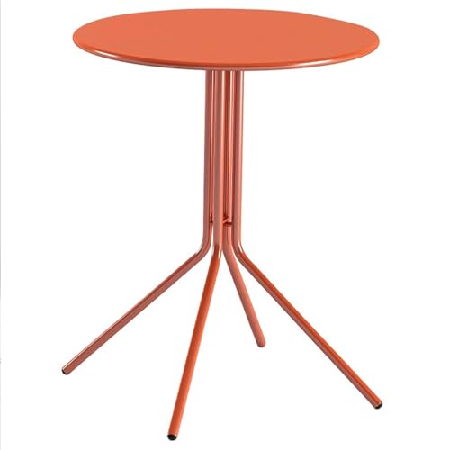 Runder Bartisch – robuster Metallfuß mit rutschfester Matte, perfekt für Zuhause, Küche, Café und kleine Räume von Generisch