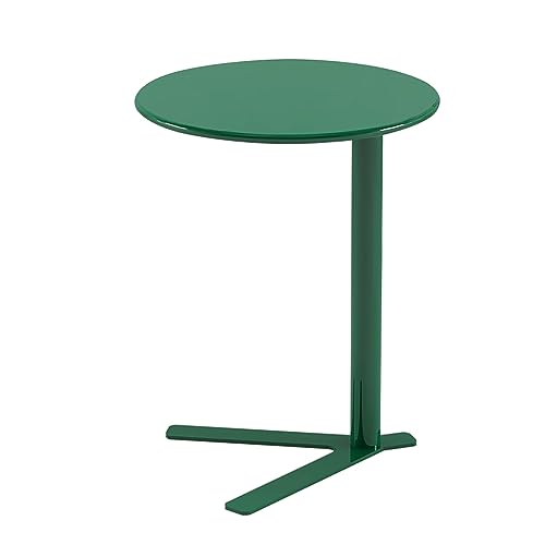 Runder Beistelltisch, platzsparender Beistelltisch für Sofa, Wohnzimmer Couch Slide Under Design Runder Beistelltisch, platzsparender Beistelltisch für Sofa, Wohnzimmer Couch Slide Under Design von Generisch