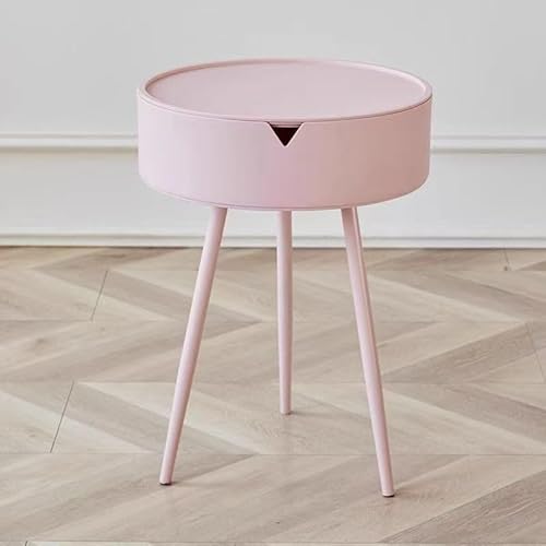 Runder Beistelltisch mit Stauraum - Modernes Design für kleine Räume, perfekt für Wohnzimmer oder Schlafzimmer Runder Beistelltisch mit Stauraum - Modernes Design für kleine Räume, perfekt für Wohnzimmer oder Schlafzimmer von Generisch