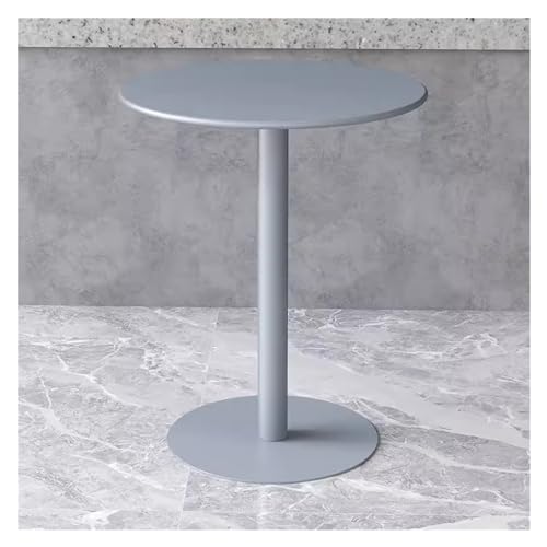Runder Bistrotisch aus Metall für Terrasse und Innenbereich, vielseitiger Esstisch, Kaffeebar oder Desserttisch, perfekte Sofa-Seite und Unterhaltung im Freien Runder Bistrotisch aus Metall für Terrasse und Innenbereich, vielseitiger Esstisch, Kaffeebar oder Desserttisch, perfekte Sofa-Seite und Unterhaltung im Freien von Generisch