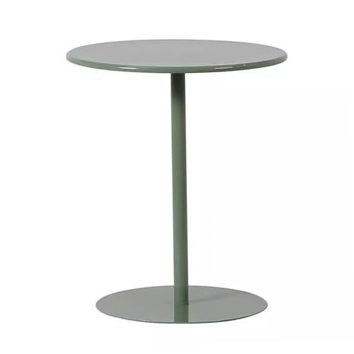 Runder Bistrotisch aus Metall zum Essen und Trinken, ideal für den Innen- und Außenbereich als Beistelltisch oder Beistelltisch Runder Bistrotisch aus Metall zum Essen und Trinken, ideal für den Innen- und Außenbereich als Beistelltisch oder Beistelltisch von Generisch