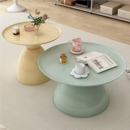 Runder Couchtisch, moderner Akzent-Beistelltisch für Wohnzimmer und Schlafzimmer, platzsparendes Design Runder Couchtisch, moderner Akzent-Beistelltisch für Wohnzimmer und Schlafzimmer, platzsparendes Design von Generisch