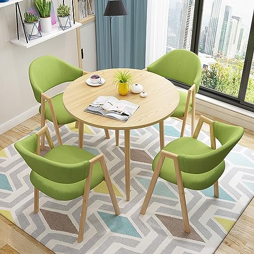 Runder Couchtisch und Stuhl-Set für Empfang, Verhandlungsräume und Teeshops – stilvolle Möbel für Restaurants und Dessertläden, perfekt für moderne Innenräume Runder Couchtisch und Stuhl-Set für Empfang, Verhandlungsräume und Teeshops – stilvolle Möbel für Restaurants und Dessertläden, perfekt für moderne Innenräume von Generisch