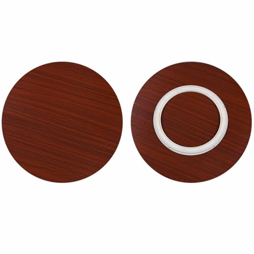 Runder Drehteller Esstisch Drehtablett Großes Holz Lazy Susan Drehtablett Serviertablett 360° drehbare Servierplatte für Restaurant Tischplatte Runder Drehteller Esstisch Drehtablett Großes Holz Lazy Susan Drehtablett Serviertablett 360° drehbare Servierplatte für Restaurant Tischplatte von Generisch