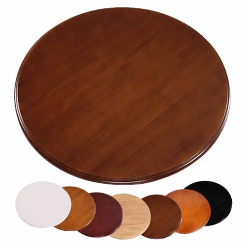 Runder Esstisch-Drehteller, drehbare Servierplatte aus Holz mit leisem Lager, perfekt für müheloses Teilen von Mahlzeiten und Unterhaltung Runder Esstisch-Drehteller, drehbare Servierplatte aus Holz mit leisem Lager, perfekt für müheloses Teilen von Mahlzeiten und Unterhaltung von Generisch