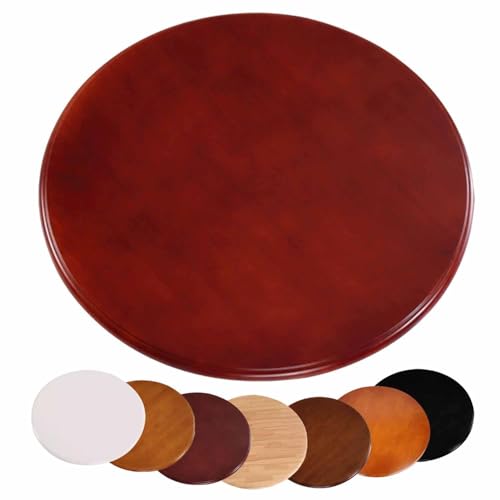 Runder Esstisch-Drehteller, drehbare Servierplatte aus Holz mit leisem Lager, perfekt für müheloses Teilen von Mahlzeiten und Unterhaltung Runder Esstisch-Drehteller, drehbare Servierplatte aus Holz mit leisem Lager, perfekt für müheloses Teilen von Mahlzeiten und Unterhaltung von Generisch
