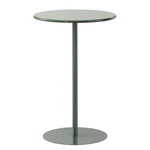 Runder Metall-Küchentisch, Cocktail-Bistrotisch mit Eisenplatte und stabilem Sockel für Café, Esszimmer, Hausbar Runder Metall-Küchentisch, Cocktail-Bistrotisch mit Eisenplatte und stabilem Sockel für Café, Esszimmer, Hausbar von Generisch