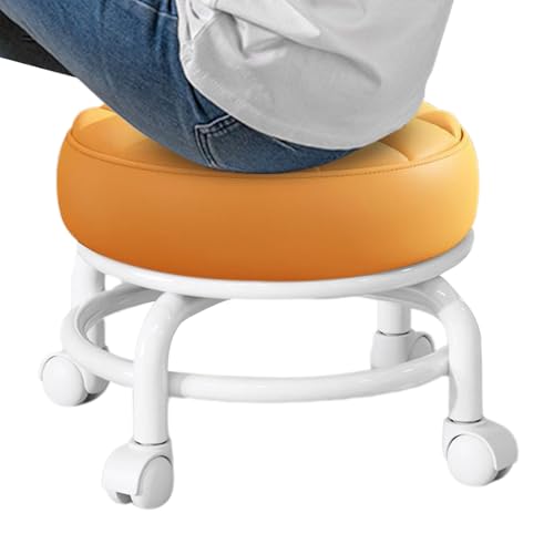 Runder Rollinghocker- 360 ° Rolling Rolling Messable Stool | Höhenverstellbarer Spa -Stuhl | Rollinghocker | Bequemer Rotierbarer Schwenk -Sattelhocker Perfekt Für Die Küche Oder Den Heimgebrauch Mit Runder Rollinghocker- 360 ° Rolling Rolling Messable Stool | Höhenverstellbarer Spa -Stuhl | Rollinghocker | Bequemer Rotierbarer Schwenk -Sattelhocker Perfekt Für Die Küche Oder Den Heimgebrauch Mit von Generisch