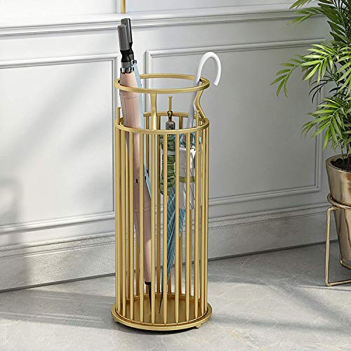 Runder Schirmständer aus Metall – freistehender Halter für Regenschirme & Gehstöcke – platzsparendes Design für Zuhause & Büro Runder Schirmständer aus Metall – freistehender Halter für Regenschirme & Gehstöcke – platzsparendes Design für Zuhause & Büro von Generisch
