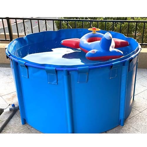 Runder Segeltuchteich, strapazierfähiger, weicher Pool für Heimschwimmen und Fischhaltung Runder Segeltuchteich, strapazierfähiger, weicher Pool für Heimschwimmen und Fischhaltung von Generisch