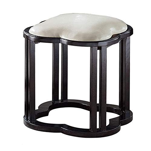 Runder Stoff-Ottoman-Fußhocker, weich gepolsterter Pouf für Wohnzimmer, vielseitiger Sofa-Begleiter und stilvolle Fußstütze von Generisch
