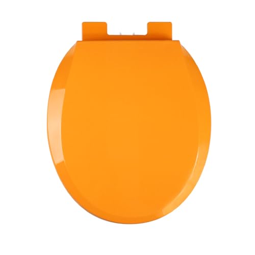 Runder WC-Sitz mit Absenkautomatik, mit rutschfesten Stoßstangen, Schnellentriegelungsscharniere, einfache Reinigung und Installation, Befestigung oben für ultimativen Komfort und Bequemlichkeit Runder WC-Sitz mit Absenkautomatik, mit rutschfesten Stoßstangen, Schnellentriegelungsscharniere, einfache Reinigung und Installation, Befestigung oben für ultimativen Komfort und Bequemlichkeit von Generisch