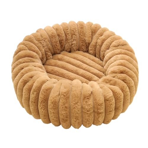 Rundes Katzenbett – warmes Sofa, waschbar, für Katzen, rund, rutschfest, für Innen- und Außenbereiche, Schlafzimmer, Wohnzimmer, Balkon, Büro, Reisen, Eckboden Rundes Katzenbett – warmes Sofa, waschbar, für Katzen, rund, rutschfest, für Innen- und Außenbereiche, Schlafzimmer, Wohnzimmer, Balkon, Büro, Reisen, Eckboden von Generisch