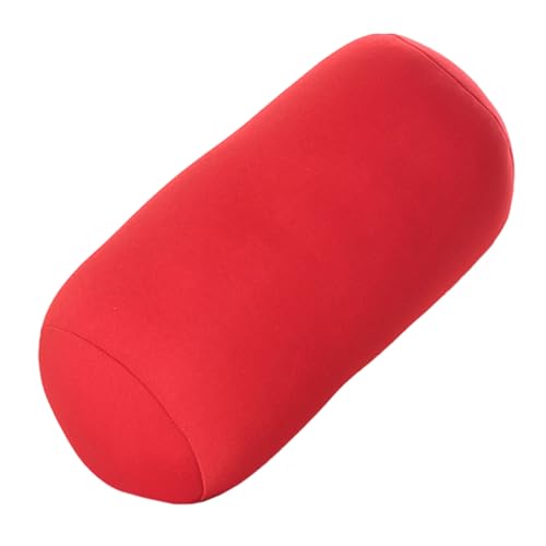 Rundes Nackenstützkissen – bequemes Schaumstoff-Rollkissen, tragbare Reiserolle, orthopädisches Zylinderkissen für Rücken, Beine, Wirbelsäulenausrichtung, weiches Nackenkissen für Zuhause, Büro, Ruhe von Generisch