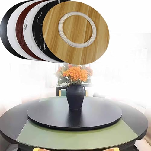 Rundes drehbares Serviertablett aus Holz, Lazy Susan Drehplatte für Esstisch, drehbare Servierlösung für Restaurants von Generisch