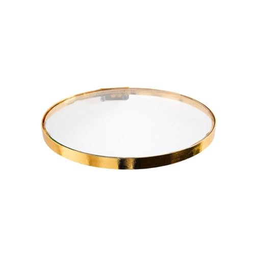 Rundes schwebendes Regal, Schmiedeeisen für Zuhause, dekoratives Pflanzenregal, Wandmontage, Kleinteile, Aufbewahrungshalter, Vase (M) von Generisch