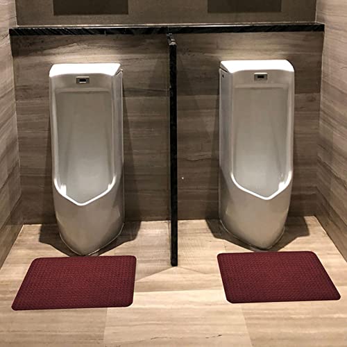 Rutschfeste, saugfähige Urinal-Bodenmatten, geruchshemmend, waschbar, Urinal-Pads für Herrentoiletten, kommerzieller wiederverwendbarer WC-Vorleger von Generisch
