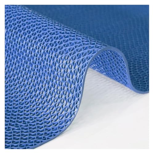 Rutschfeste PVC-Drainage-Fußmatte, spritzwassergeschütztes Netz-Design für Nassbereiche, ideal für gewerbliche Küchen, Bars und Schwimmbäder von Generisch