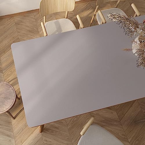 Rutschfeste Tischunterlage, PVC Schonbezug, abwischbar Lederoptik Tischläufer - 90x120cm von Generisch