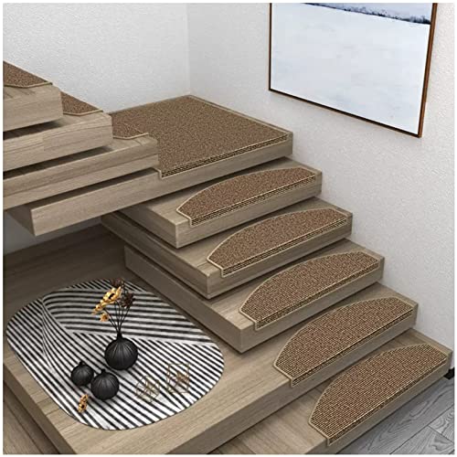 Rutschfeste Treppenstufen, Indoor Teppich Treppenläufer mit Selbstklebend, Sicherheitsteppiche für Kinder und Haustiere, 80 x 24 cm, 28 Stück Rutschfeste Treppenstufen, Indoor Teppich Treppenläufer mit Selbstklebend, Sicherheitsteppiche für Kinder und Haustiere, 80 x 24 cm, 28 Stück von Generisch