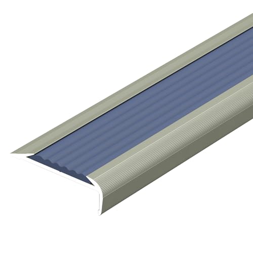 Rutschfester Aluminium-Treppenkantenschutz, langlebiger Kantenschutz für Treppen, Rampen und Leitern auf verschiedenen Oberflächen Rutschfester Aluminium-Treppenkantenschutz, langlebiger Kantenschutz für Treppen, Rampen und Leitern auf verschiedenen Oberflächen von Generisch
