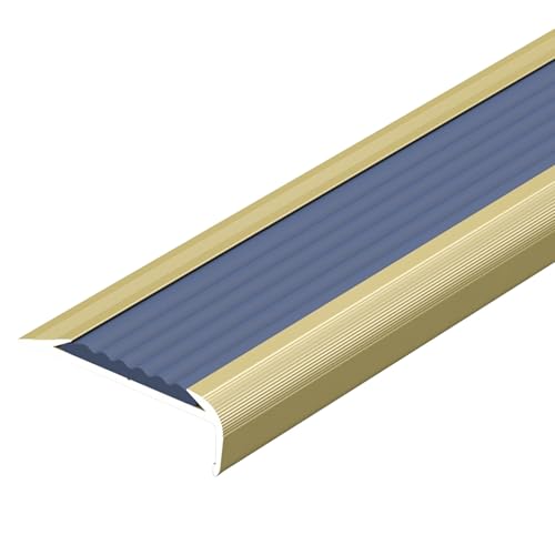 Rutschfester Aluminium-Treppenkantenschutz, langlebiger Kantenschutz für Treppen, Rampen und Leitern auf verschiedenen Oberflächen Rutschfester Aluminium-Treppenkantenschutz, langlebiger Kantenschutz für Treppen, Rampen und Leitern auf verschiedenen Oberflächen von Generisch