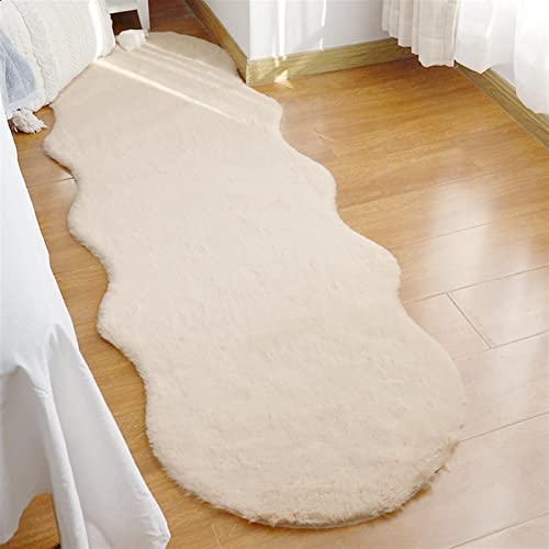 Rutschfester Kaninchenfell-Teppich – weicher, dicker, flauschiger Teppich für Schlafzimmer und Wohnzimmer, Shaggy-Design, bequeme Matten in Khaki, 60 x 200 cm, ideal für gemütliche Heimdekoration Rutschfester Kaninchenfell-Teppich – weicher, dicker, flauschiger Teppich für Schlafzimmer und Wohnzimmer, Shaggy-Design, bequeme Matten in Khaki, 60 x 200 cm, ideal für gemütliche Heimdekoration von Generisch
