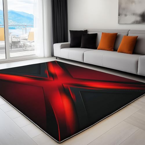 Rutschfester Teppich 180 x 240 cm Geometrisch Diagonal Streifen Kurzflor Läufer für Wohnzimmer - Futurismus Weicher Rechteckiger Läufer für Schlafzimmer Waschbarer Teppichläufer Deko Rutschfester Teppich 180 x 240 cm Geometrisch Diagonal Streifen Kurzflor Läufer für Wohnzimmer - Futurismus Weicher Rechteckiger Läufer für Schlafzimmer Waschbarer Teppichläufer Deko von Generisch