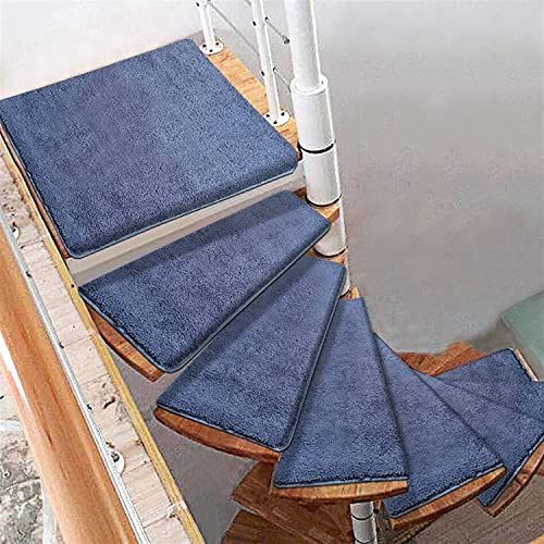 Rutschfester Teppich Treppenstufe für gebogene Wendeltreppe Links/Rechts Abbiegen Selbstklebend Kissen Matte Stufenschutz Teppich Rotierende Treppenauflage 1 Stück Rutschfester Teppich Treppenstufe für gebogene Wendeltreppe Links/Rechts Abbiegen Selbstklebend Kissen Matte Stufenschutz Teppich Rotierende Treppenauflage 1 Stück von Generisch
