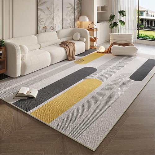 Rutschfester Teppich für Wohnzimmer, weicher, luxuriöser Teppich für Schlafzimmer, Bodenmatte, moderne Sofa-Tischdecke Rutschfester Teppich für Wohnzimmer, weicher, luxuriöser Teppich für Schlafzimmer, Bodenmatte, moderne Sofa-Tischdecke von Generisch
