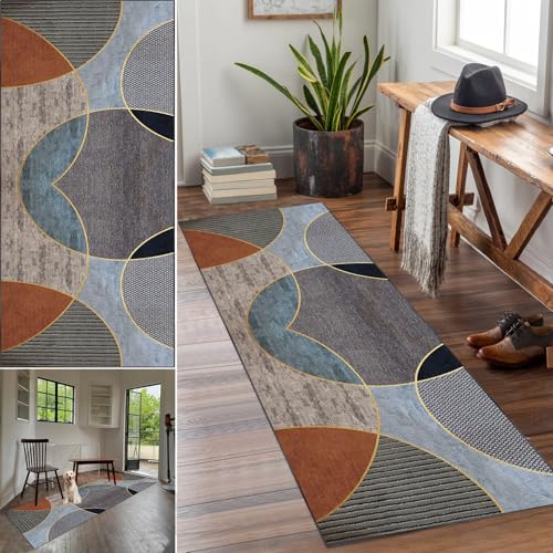 Rutschfester waschbarer Küchenläufer Teppich 80 x 450 cm lang Flurmatte Eingang Fußmatte Esszimmer Waschküche Badezimmer vielseitig Küchenteppich langlebiger Läufer Rutschfester waschbarer Küchenläufer Teppich 80 x 450 cm lang Flurmatte Eingang Fußmatte Esszimmer Waschküche Badezimmer vielseitig Küchenteppich langlebiger Läufer von Generisch