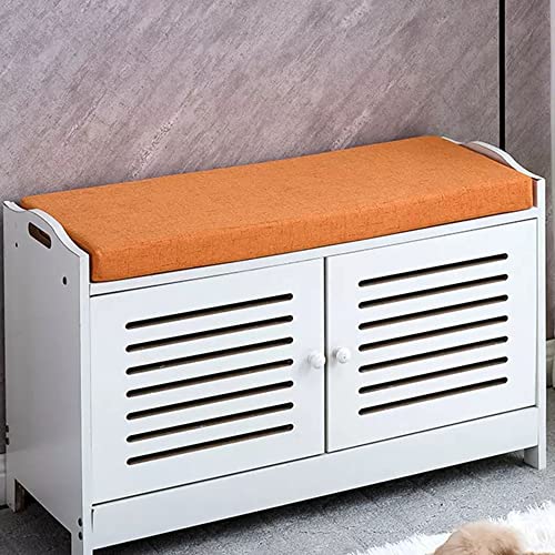 Rutschfestes, waschbares Bankkissen, hohe Elastizität, Schaumstoff-Sitzpolster für Küche, Garten, Erkerfenster, Schaukel, drinnen und draußen, 5 cm dick, weich, lang, Orange, 80 x 30 x 5 cm Rutschfestes, waschbares Bankkissen, hohe Elastizität, Schaumstoff-Sitzpolster für Küche, Garten, Erkerfenster, Schaukel, drinnen und draußen, 5 cm dick, weich, lang, Orange, 80 x 30 x 5 cm von Generisch