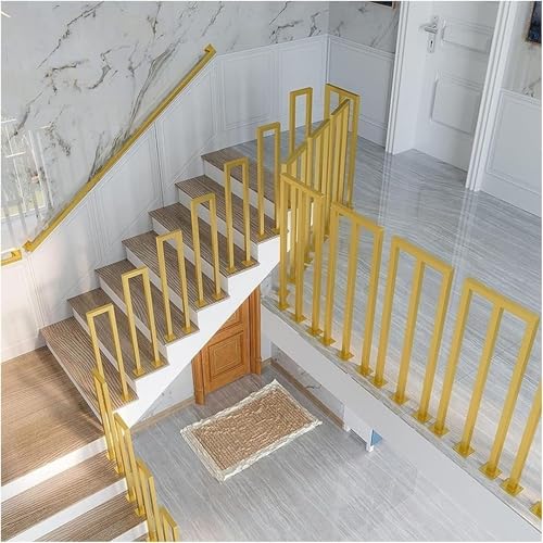Rutschfestes Treppengeländer aus Metall für drinnen und draußen, einfache Installation, Retro, Schmiedeeisen, U-förmiges Design, ideal für Senioren und Behinderte, 6 Stück Rutschfestes Treppengeländer aus Metall für drinnen und draußen, einfache Installation, Retro, Schmiedeeisen, U-förmiges Design, ideal für Senioren und Behinderte, 6 Stück von Generisch