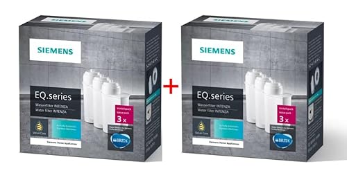 SIEMENS Brita Intenza Wasserfilter TZ70033 Kartuschen 3er (2er Pack) EQ series TZ70033A/TZ70003A von Generisch