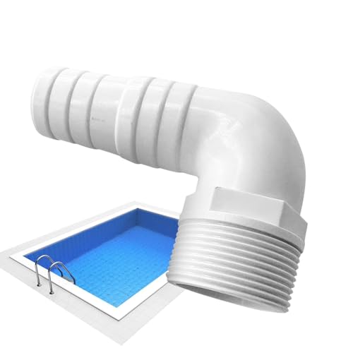 SPX1105Z3 90 Grad Ellbogen -Poolschlauchadapter, Pool Skimmer Ellbogen, SPX1091Z7 -Adapter SPX1105Z3 90 Grad Ellbogen -Poolschlauchadapter, Pool Skimmer Ellbogen, SPX1091Z7 -Adapter von Generisch