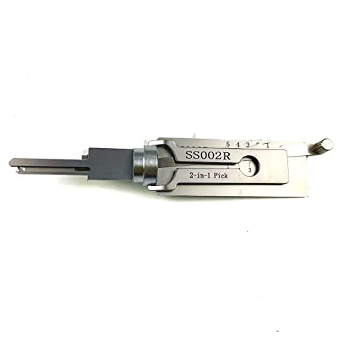 SS002R Right Groove 2 in 1 Pick and Decoder Tools for S-Groove Door Lock,Pro 2 in 1 Decoder and Pick Tools Lock Open Tool SS002R Right Groove 2 in 1 Pick and Decoder Tools for S-Groove Door Lock,Pro 2 in 1 Decoder and Pick Tools Lock Open Tool von TPM Go