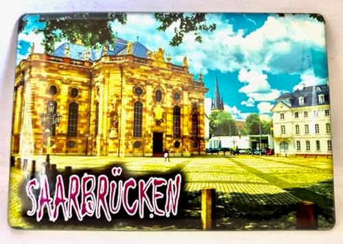 Saarbrücken Magnet Deutschland Germany Saarbrücken Kühlschrankmagnet Souvenir Reiseandenken Fridge Magnet von Generisch