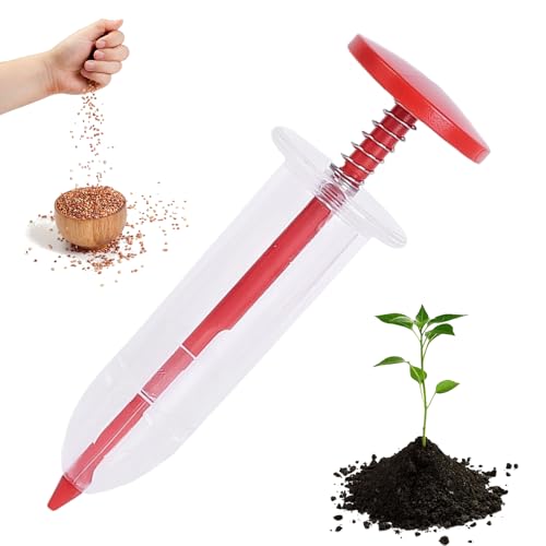 Sämaschinen Pflanzer - Pflanzhilfe Für Genaues Säen,Ergonomisches Wiederverwendbares Handgerät für Garten Rasen Hof Freiluft Sämaschinen Pflanzer - Pflanzhilfe Für Genaues Säen,Ergonomisches Wiederverwendbares Handgerät für Garten Rasen Hof Freiluft von Generisch