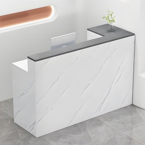 Salon Reception Desk Check Out Counter Front Retail Checkout for Beauty Salon Receptionist Desk with Counterand Salon Reception Desk Check Out Counter Front Retail Checkout for Beauty Salon Receptionist Desk with Counterand von Generisch
