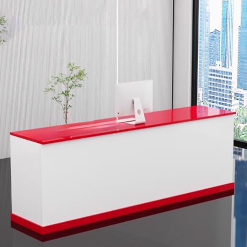 Salon & Büro Empfang Schreibtisch – Moderne, stilvolle Theke mit Stauraum, perfekt für Supermärkte und Restaurants – elegante Lösung für den Schreibtisch Salon & Büro Empfang Schreibtisch – Moderne, stilvolle Theke mit Stauraum, perfekt für Supermärkte und Restaurants – elegante Lösung für den Schreibtisch von Generisch
