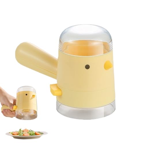 Salz- und Pfefferstreuer | Gewürzdosierer | luftdichte Salzflasche mit Griff für Küche, Restaurant, Grill, Camping von Generisch