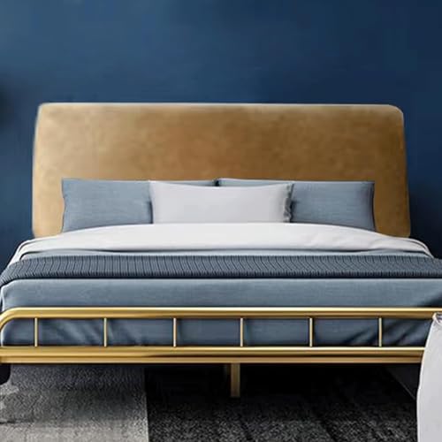 Samt-Bettkopfteil-Abdeckung, Bettkopfabdeckung, Doppelbett, King-Size, kleines Doppel-Kopfteil-Abdeckung, staubdicht, All-Inclusive, elastische Bettbrett-Schutzabdeckung für Schlafzimmer-Dekor Samt-Bettkopfteil-Abdeckung, Bettkopfabdeckung, Doppelbett, King-Size, kleines Doppel-Kopfteil-Abdeckung, staubdicht, All-Inclusive, elastische Bettbrett-Schutzabdeckung für Schlafzimmer-Dekor von Generisch