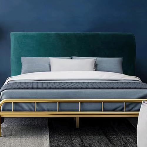 Samt-Bettkopfteil-Abdeckung, Bettkopfabdeckung, Doppelbett, King-Size, kleines Doppel-Kopfteil-Abdeckung, staubdicht, All-Inclusive, elastische Bettbrett-Schutzabdeckung für Schlafzimmer-Dekor Samt-Bettkopfteil-Abdeckung, Bettkopfabdeckung, Doppelbett, King-Size, kleines Doppel-Kopfteil-Abdeckung, staubdicht, All-Inclusive, elastische Bettbrett-Schutzabdeckung für Schlafzimmer-Dekor von Generisch