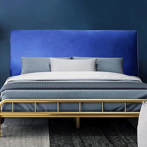 Samt-Bettkopfteil-Abdeckung, Bettkopfabdeckung, Doppelbett, King-Size, kleines Doppel-Kopfteil-Abdeckung, staubdicht, All-Inclusive, elastische Bettbrett-Schutzabdeckung für Schlafzimmer-Dekor Samt-Bettkopfteil-Abdeckung, Bettkopfabdeckung, Doppelbett, King-Size, kleines Doppel-Kopfteil-Abdeckung, staubdicht, All-Inclusive, elastische Bettbrett-Schutzabdeckung für Schlafzimmer-Dekor von Generisch