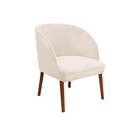Samt Stretch Stuhlhussen 6er Set Runde Rückenlehne mit Armlehnen Beige Esszimmer & Küche Stuhlhussen Dehnbar Möbelschutz Leicht zu Reinigen Samt Stretch Stuhlhussen 6er Set Runde Rückenlehne mit Armlehnen Beige Esszimmer & Küche Stuhlhussen Dehnbar Möbelschutz Leicht zu Reinigen von Generisch