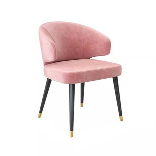 Samtgepolsterter Esszimmer-Akzentstuhl mit ergonomischem Design für bequemes Sitzen Samtgepolsterter Esszimmer-Akzentstuhl mit ergonomischem Design für bequemes Sitzen von Generisch