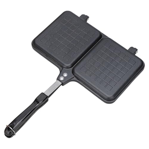 Sandwich-Toaster – Doppelseitiger Toast-Sandwich-Maker | Antihaft-Grillplatte | Antihaft-Bratpfanne Geeignet Für Frühstück Kochen Zuhause Küche Leichte Reinigung Langlebiges Kochgeschirr von Generisch