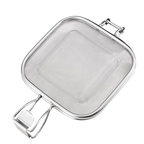 Sandwichmaker Grill | Edelstahl-Toast-DIY-Mesh-Presse,Sandwich Toast Toasting Mesh Clip, Ofenbackwerkzeug Für Zuhause, Brotgeschäfte And Foodi Mini Pan Removable Toaster For Small Waffle Double Nonsti von Generisch