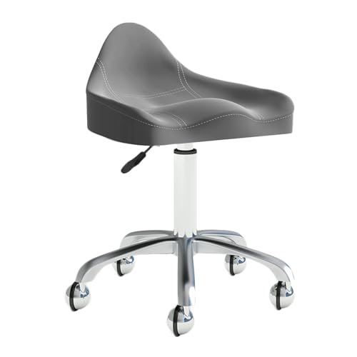 Sattelhocker, Sattelstuhl Mit Rückenlehne, Höhenverstellbar, Ergonomisch, for Spa-Massagesalons Und Studios(Color1) von Generisch