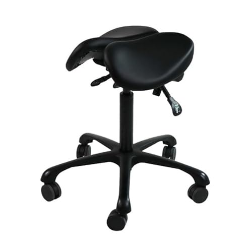 Sattelhocker,beweglicher Hocker Mit Rädern,hydraulisch Drehbarer Sattelstuhl,ergonomisches Geteiltes Sitzdesign for Das Home-Office,den Salon Oder Das Geschäft Sattelhocker,beweglicher Hocker Mit Rädern,hydraulisch Drehbarer Sattelstuhl,ergonomisches Geteiltes Sitzdesign for Das Home-Office,den Salon Oder Das Geschäft von Generisch